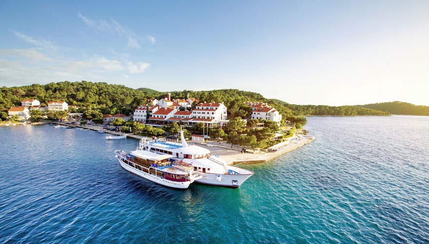 Hotel Odisej auf Mljet, Kroatien