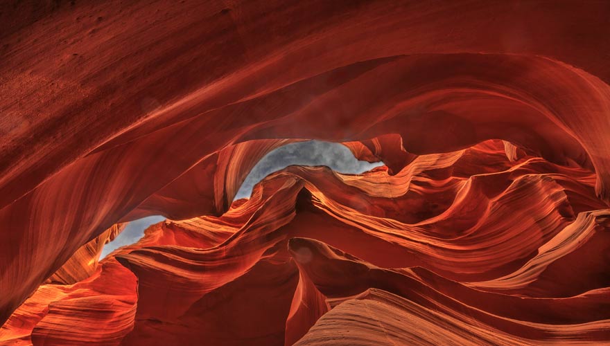 Antelope Canyon in Arizona sieht wirklich aus wie ein surreales Naturwunder