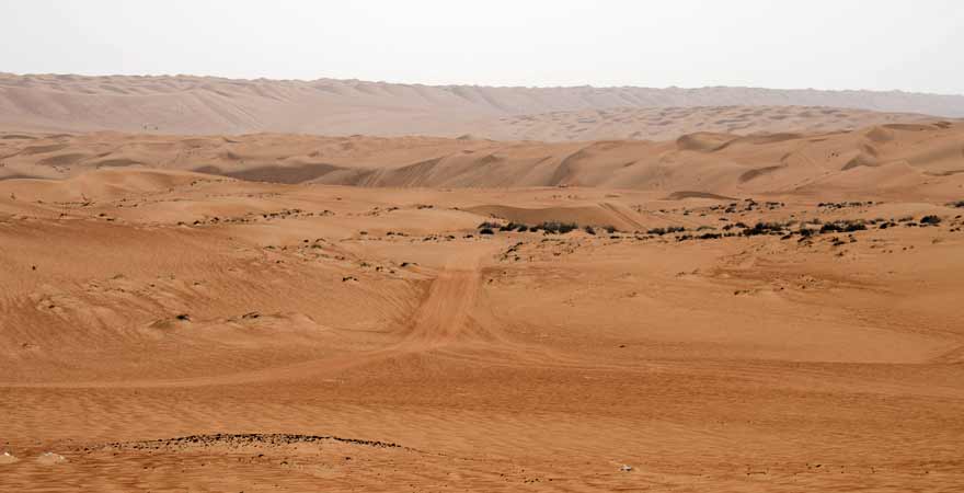 Wahiba Sands im Oman