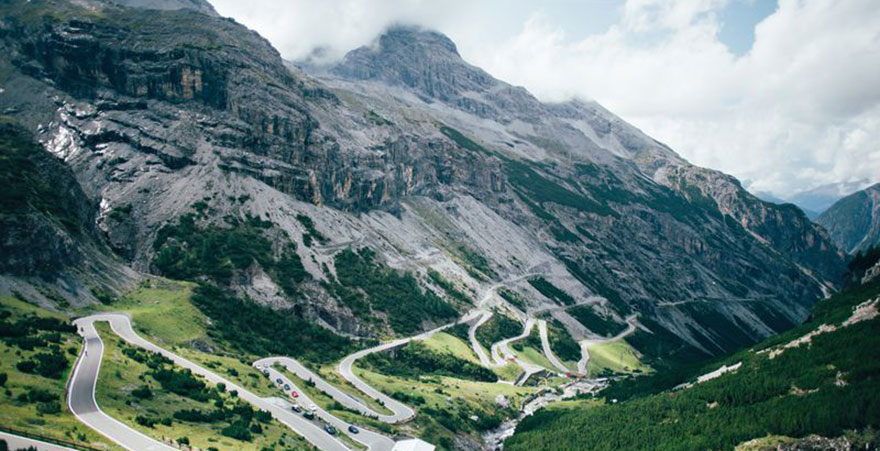 Stilfser Joch-Pass Südtirol Ortler