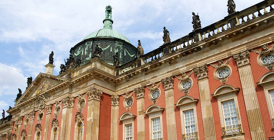 Neues Palais im Park Sanssouci in Potsdam