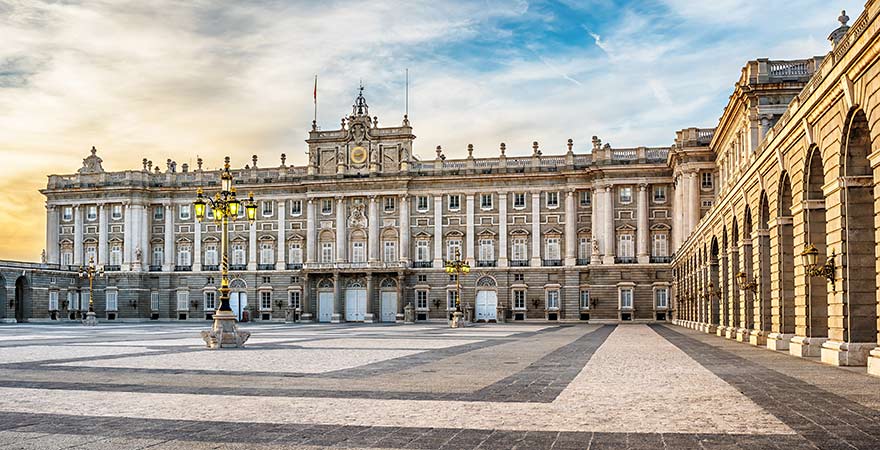 Palacio Real - Königlicher Palast in Madrid