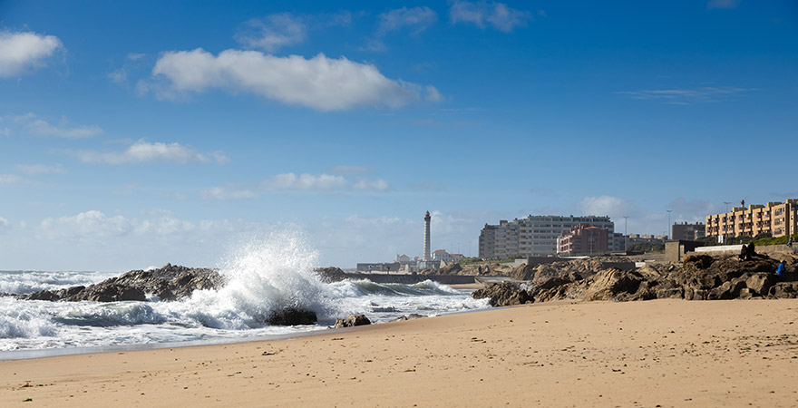 Praia de Matosinhos im portugiesischen Porto