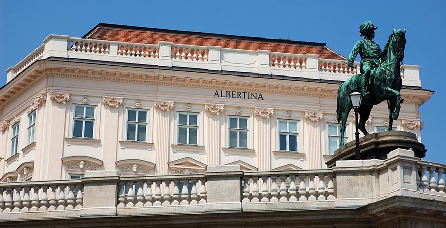 Albertina Kunstmuseum in Wien