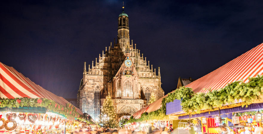 Christkindlmarkt und Frauenkirche Nürnberg